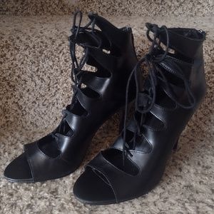 Chinese Laundry Lace-Up Stilettos